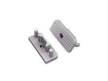 Endkappe mit Kabelöffnung 10mm Silber 20 Stück MDRLED®
