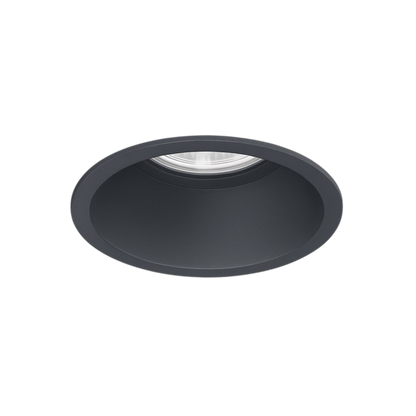Ronde LED Inbouwspot VERSA® Zwart | 6W | Dim to Warm | Ø75 mm
