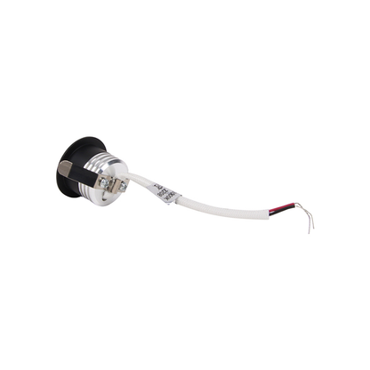 LED MINI EINBAUSPOT 1,5W DIM SCHWARZ MDR LED
