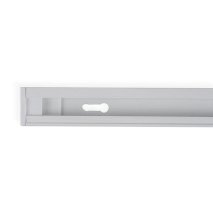 1-Phasen-Schiene mit Endkappe und Stromanschluss - Pro Line WEISS, 3M MDR LED®