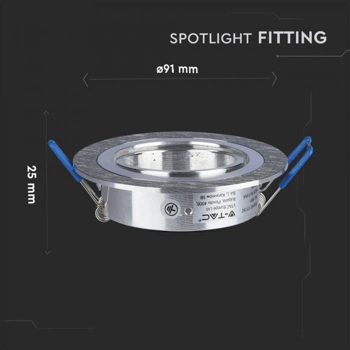 LED SPOT LIGHT FITTING  ACTIE 10 stuks MDRLED®