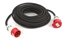 CEE Form 5-polig Krachtstroom Verlengsnoer – 16A, 10m, 5x1,5mm², Neopreen , IP44