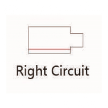 TRACK RAIL POWER CONNECTOR RIGHT MDRLED®