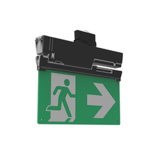 3-FASE NOODVERLICHTING  ZWART INCL. PLAATJES MDRLED®
