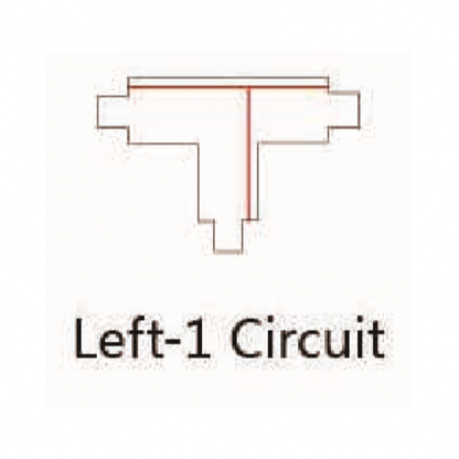track rail T-VORM CONNECTOR LEFT-1  MDRLED®