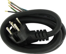 Stecker Perilex 5-polig gewinkelt + VMVL-Leitung 5x15mm² schwarz 1,5 Meter MDRLED® 