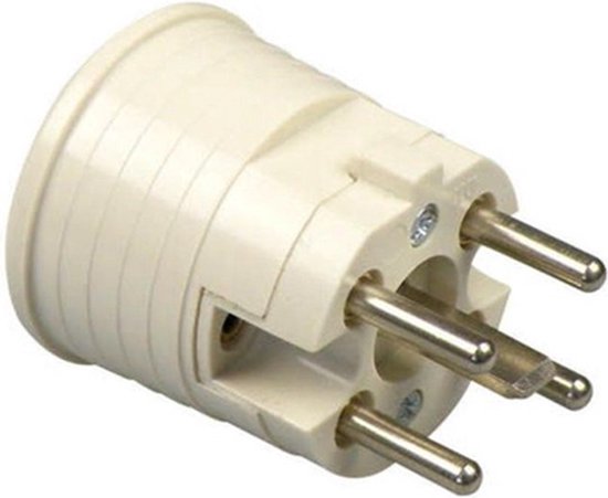 Stecker Perilex gerade Creme MDRLED® 