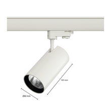 3-FASE RAILSPOT 20W WIT 3000K MDRLED®
