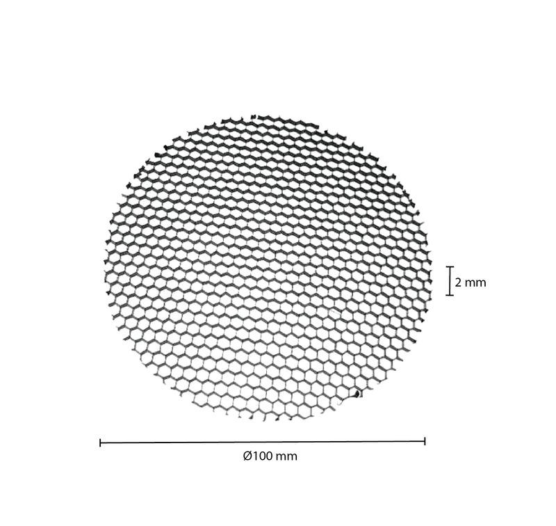 SOCZEWKA ANTYODBLASKOWA Ø100mm ŚWIATŁA SZYNOWE MDRLED®