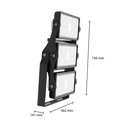 LED TERREINVERLICHTING IP66 750W 5500K MDRLED®