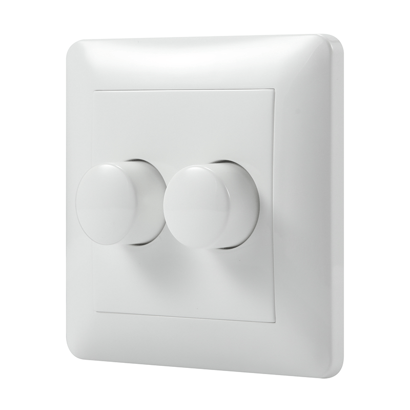 Duo-Dimmer Abdeckrahmen passend für Duo-Dimmer (DM075) MDRLED® 