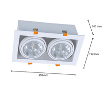 AR111 DOPPELLEUCHTE PASITHEE WEISS iMDRLED®