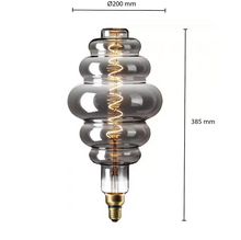 LED FILAMENT E27  DIMBAAR SMOKE 6W MDRLED®