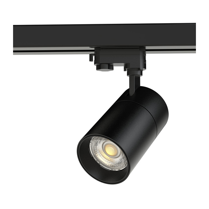 3-PHASEN-SCHIENENSPOT 30 W SCHWARZ CCT-SCHALTER DIMMBAR. MDRLED®