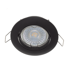 GU10 LEUCHTE SCHWENKBAR Schwarz-WEISS-SILBER, MDRLED®