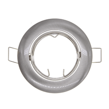 GU10 LEUCHTE SCHWENKBAR SILBER Ø70mm MDRLED®