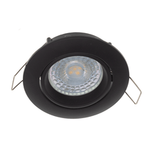 GU10 LEUCHTE KIPPBAR SCHWARZ, WEISS, SILBER Ø70mm MR16 IP22 MDRLED®