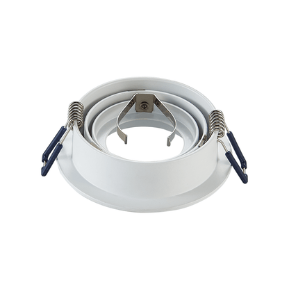 GU10 LEUCHTE KIPPBAR WEISS, SCHWARZ, SILBER Ø80mm MR16 MDRLED®