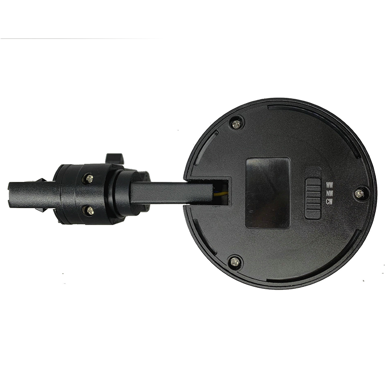 3-PHASEN-SCHIENENSPOT 30 W SCHWARZ CCT-SCHALTER DIMMBAR. MDRLED®