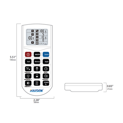 Haisen HD05R Fernbedienung MDRLED®