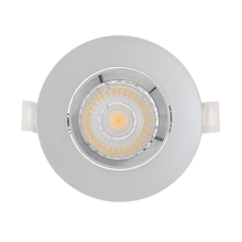 LED-Einbaustrahler Slim Fit Ø75 6W Dimmbar Chrom 3000K MDRLED®