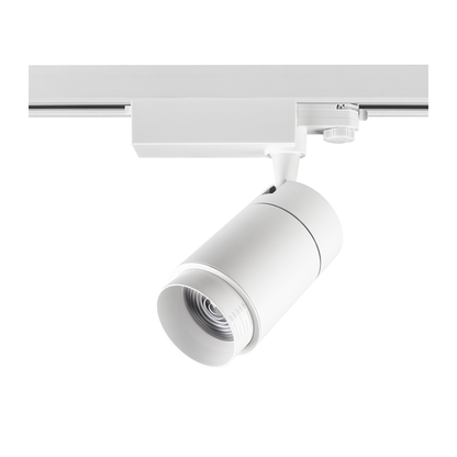3-FASE RAILSPOT 15°-60° ZOOMABLE 30W WIT DIMBAAR 3000K 4000K MDRLED®