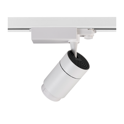3-FASE RAILSPOT 15°-60° ZOOMABLE 30W WIT DIMBAAR 3000K 4000K MDRLED®