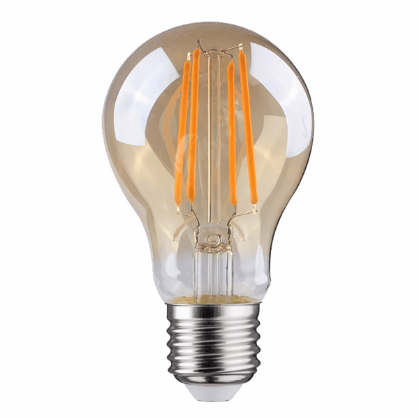 FILAMENT E27 GRUSZKA ŚCIEMNIANA BURSZTYNOWE SZKŁO 6,5 W 2700 K MDRLED®