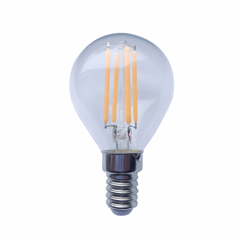 Żarówka LED Filament E14 w kształcie świecy - nastrojowa i energooszczędna - 1,6 W, 2100 K MDRLED®