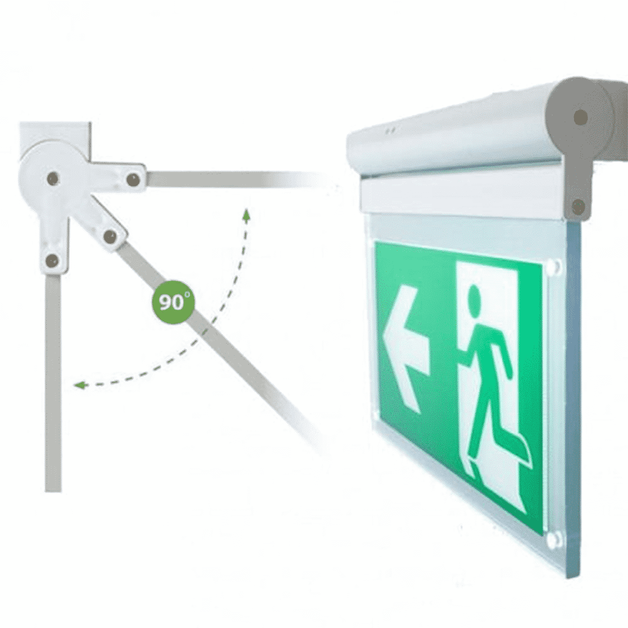 NOTBELEUCHTUNG 3,5W IP20 (BILDER ENTHALTEN) MDRLED®
