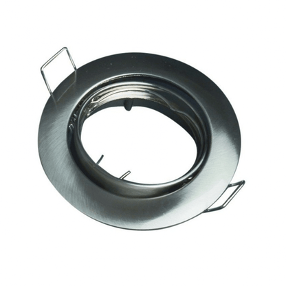 GU10 LEUCHTE SCHWENKBAR SILBER Ø70mm MDRLED®