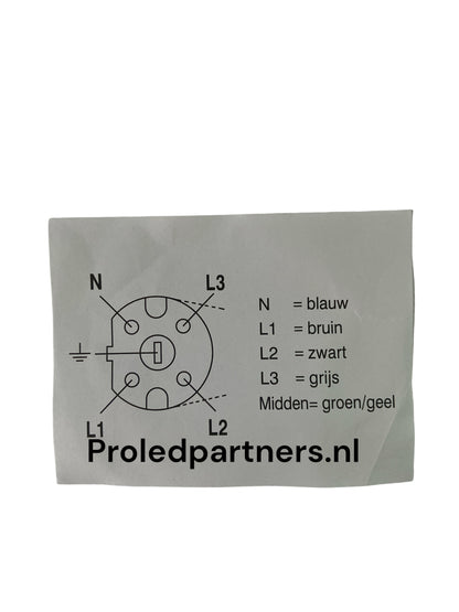 Backofenanschlusskabel Induktion/Keramik Perilex 2 Meter 5x1,5mm MDRLED®