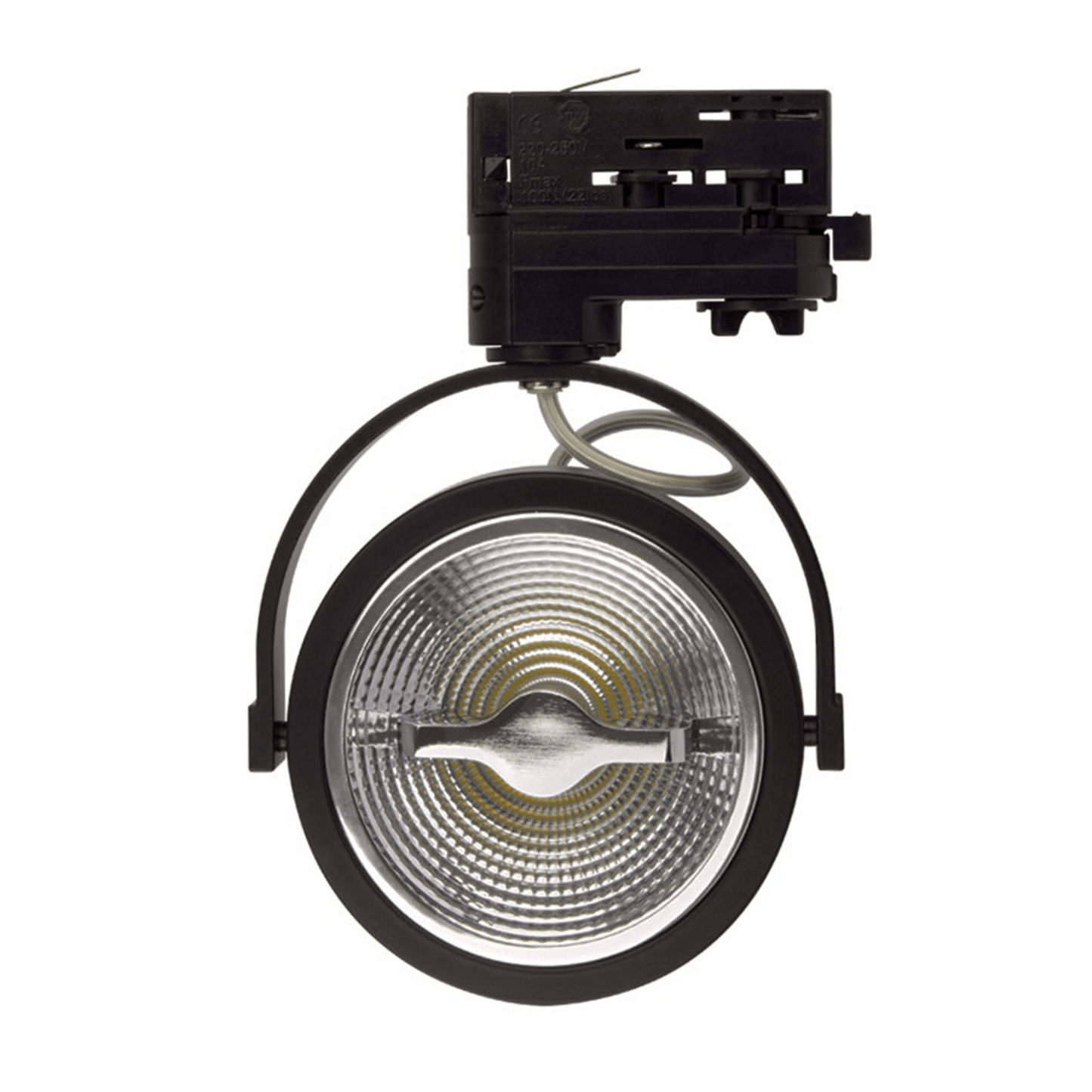 3-FASE RAILSPOT 15W ZWART 2700K DIMBAAR  MDRLED®