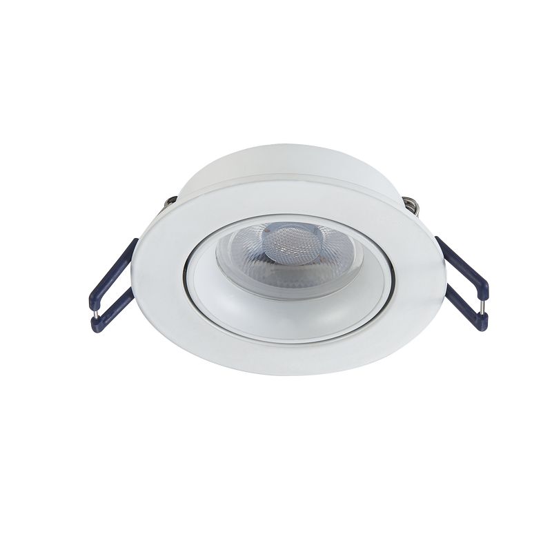 Oprawa GU10 uchylna biała –MR16- Ø73mm IP22 MDR LED