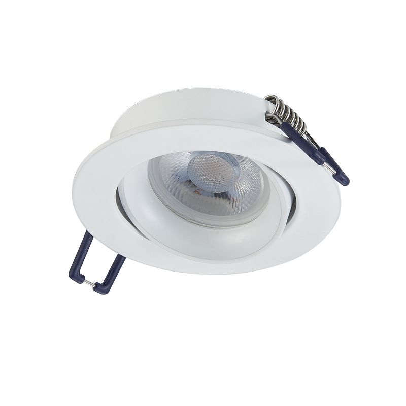 Oprawa GU10 uchylna biała –MR16- Ø73mm IP22 MDR LED