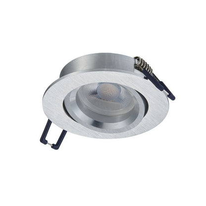 GU10 ARMATUUR  KANTELBAAR ZILVER  MDR LED®