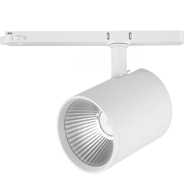 RAILSPOT WHITE 30W 38° 3 FAZY CRI&gt;97 3000K-4000K MDRLED®