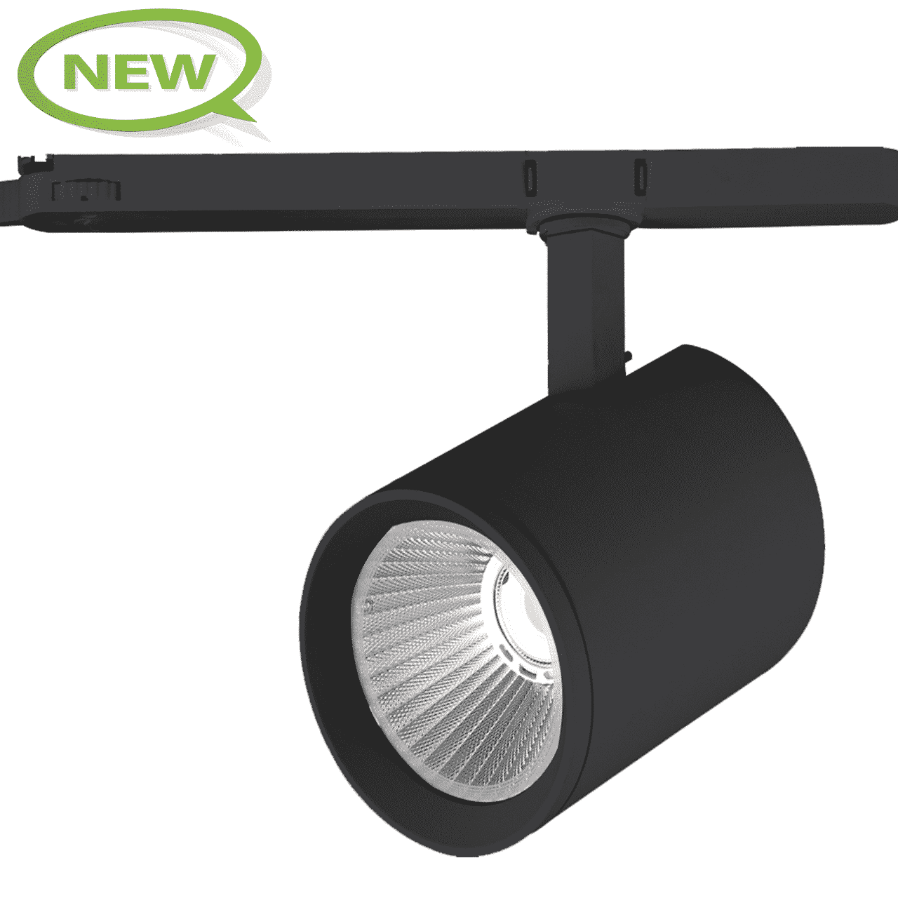 RAILSPOT SCHWARZ 4000K 30W 38° 3 PHASE CRI&gt;9 MDRLED®