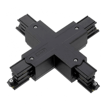 X-SHAPE VERBINDER für 3-Phasen-Schiene SCHWARZ MDRLED®