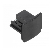 EINDPLUG 3-FASE RAIL ZWART MDRLED®  .
