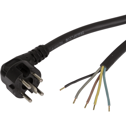 Perilex-Kabel 5 x 1,5 mm, 2 Meter – Top-Qualität und Sicherheit. Typ: H07 RN-F (Neopren) MDRLED®
