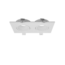 DUO GU10/GU5.3 Leuchte Weiß-Schwarz MDRLED®