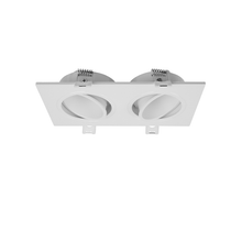 DUO GU10/GU5.3 Leuchte Weiß-Schwarz MDRLED®