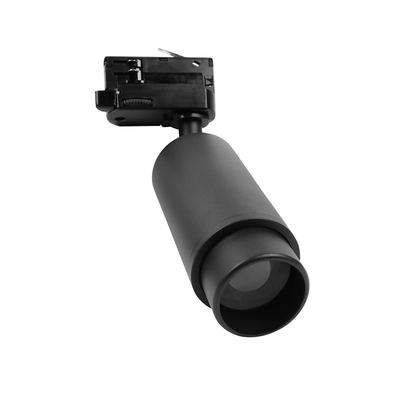 3-PHASEN-SCHIENENLEUCHTE SCHWARZ GU10 zoombar. MDRLED®